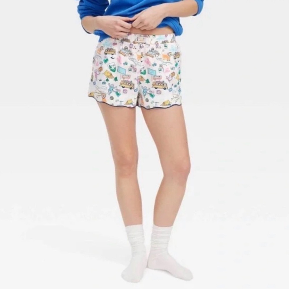 Roller Rabbit × Target Roadtrip Boxer Shorts Blue/Yellow/Pink/Green - S NWT! - Picture 3 of 7